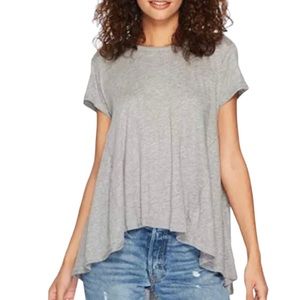 Free People Its yours Tee in Grey size Medium